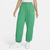 Nike Sportswear Club Fleece жіноча Mid-Rise оверсайз Sweatpants колір зелений