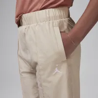 Nike Jordan Big дитячі Jumpman Woven Taping Pants колір коричневий