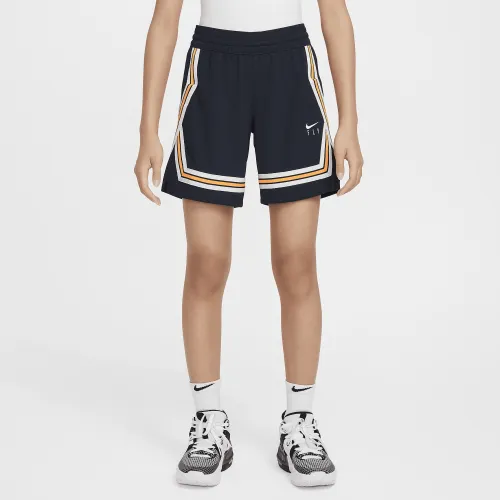 Nike Fly Crossover Big детские (Girls') баскетбольные шорты синий