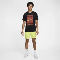 NikeCourt чоловічі Tennis футболка колір чорний