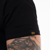 Футболка Alpha Industries Basic T Small Logo 18850503 -  Черная