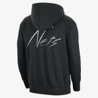 Brooklyn Nets Courtside чоловічі Nike NBA Pullover Fleece Толстовка з капюшоном колір чорний