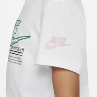 Nike Futura Little дитячі Graphic футболка колір білий