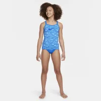 Nike Swim Retro Flow Big детские (Girls') T-Back Tankini набор синий