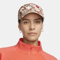 Nike Dri-FIT Club Unstructuцвет красный Cap цвет коричневый