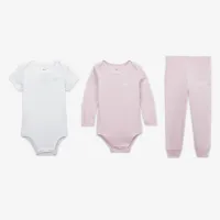 Nike Essentials Baby (12-24M) 3-Piece Bodysuit комплект Pink