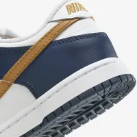 Nike Dunk Low Little детские Кроссовки цвет белый