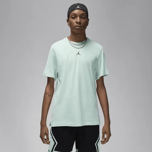 Nike Jordan Sport мужские Dri-FIT Short-Sleeve Top цвет зеленый