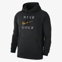 Nike Club Fleece мужские для гольфа Толстовка с капюшоном цвет черный