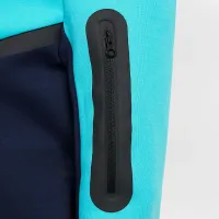 Nike Sportswear Tech Fleece Big детские Full-Zip Толстовка с капюшоном синий
