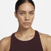 Nike Yoga Luxe SE жіноча Ribbed Tank колір червоний