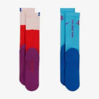 Nike Everyday Plus Cushioned Crew шкарпетки (2 пар) різнокольорові