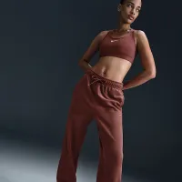 Nike Therma-FIT One жіноча Loose Fleece Pants колір коричневий