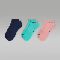 Nike Jordan Everyday No-Show шкарпетки (3 пар) різнокольорові