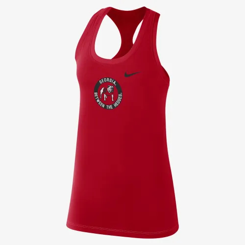 Georgia женская Nike College Tank цвет красный