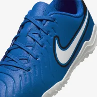 Nike Jr. Tiempo Legend 10 Club Little/Big дитячі Turf Low-Top Soccer Кросівки блакитний