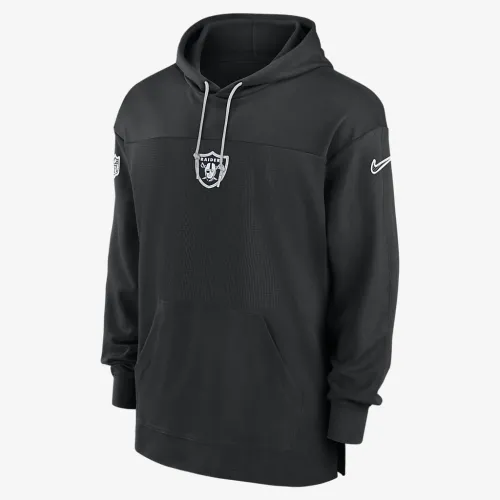 Las Vegas Raiders Sideline Jersey чоловічі Nike Dri-FIT NFL Pullover Толстовка з капюшоном колір чорний