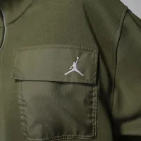 Nike Jordan Brooklyn Fleece женская 1/4-Zip Hike Mike Top цвет зеленый