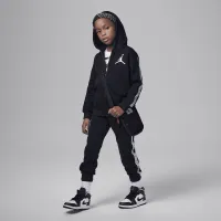 Nike Jordan MJ Flight MVP Little детские Full-Zip Толстовка с капюшоном набор цвет черный