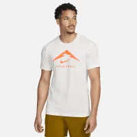 Nike Dri-FIT мужские Trail Running футболка цвет белый