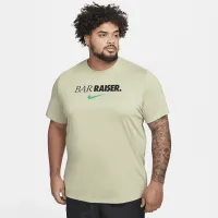 Nike Dri-FIT мужские Fitness футболка цвет зеленый