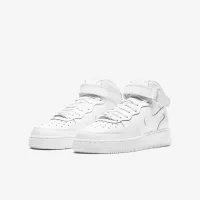 Nike Air Force 1 Mid LE Big детские Кроссовки цвет белый
