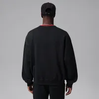 Nike Jordan Brooklyn мужские Fleece Crewneck свитшот цвет черный