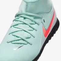 Nike Jr. Phantom Luna 2 Club Little/Big дитячі TF High-Top Soccer Кросівки колір зелений