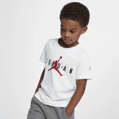 Nike Jordan Little дитячі футболка колір білий