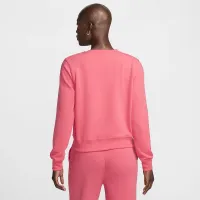 Nike Dri-FIT One женская Crew-Neck French Terry свитшот Pink