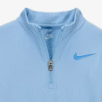 Nike Game, Swoosh, Match! Baby Quarter-Zip Ribbed Top and лосины набор синий