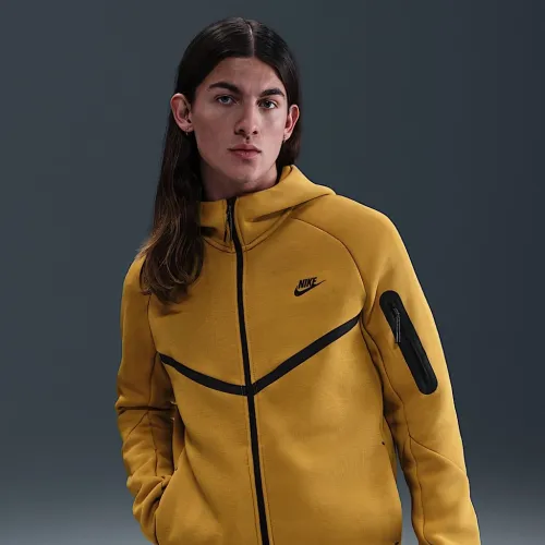 Nike Tech чоловічі Fleece Windrunner Full-Zip Куртка колір коричневий