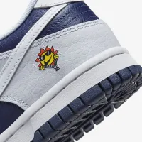 Nike Dunk Low Big детские Кроссовки цвет серый