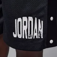 Nike Jordan Dri-FIT тренувальні Camp Big дитячі Jumpman Mesh шорти колір чорний