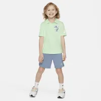 Nike Sportswear Create Your Own Adventure Little детские Polo and шорты набор синий