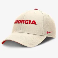Georgia Bulldogs Primetime Rise мужские Nike College Adjustable Hat цвет коричневый