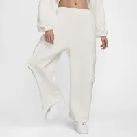 Nike Sportswear жіноча Low-Rise оверсайз French Terry Open-Hem Pants колір білий
