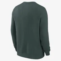 Michigan State Spartans Legacy Classic Arch Over Logo чоловічі Nike College Pullover Crew колір зелений