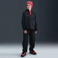 Nike Tech Big детские (для мальчиков) Woven Куртка цвет черный