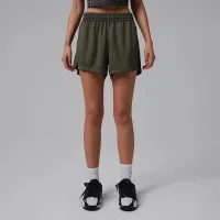 Nike Jordan Sport жіноча Mesh шорти колір зелений