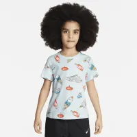 Nike Little дитячі Sole Food Printed футболка блакитний