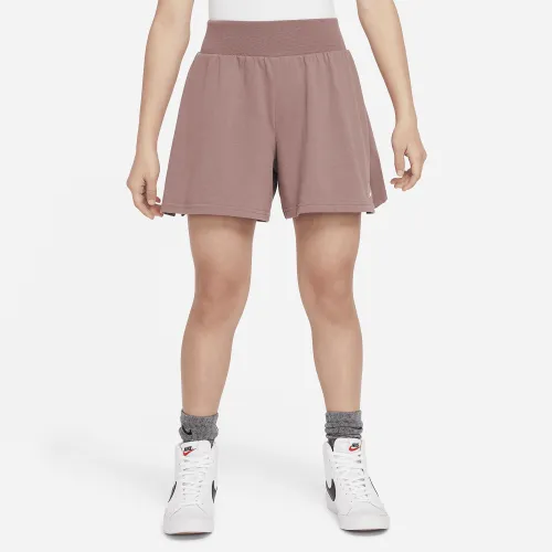 Nike Sportswear Big дитячі (Girls') шорти колір фіолетовий