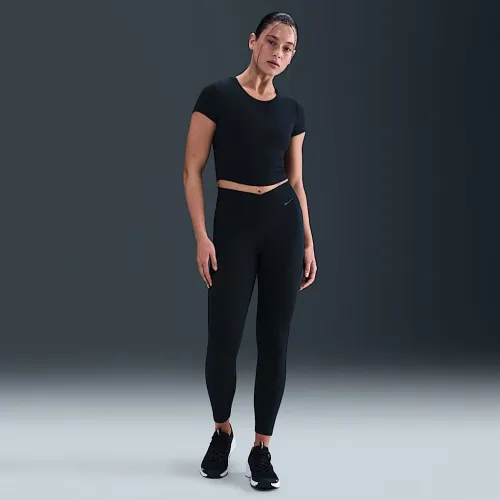 Nike One женская С высокой Талией 7/8 лосины цвет черный