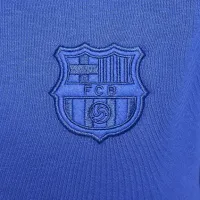 FC Barcelona Club Third Big детские (для мальчиков) Nike Soccer Pullover Толстовка с капюшоном синий