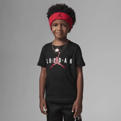 Nike Jordan Little дитячі футболка колір чорний