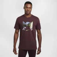 Nike мужские Dri-FIT Running футболка цвет красный