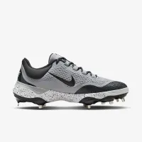 Nike Alpha Huarache Elite 4 Low чоловічі бейсбольні бутси колір сірий