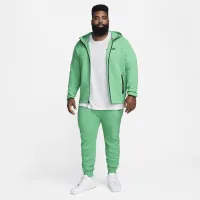 Nike Sportswear Tech Fleece Windrunner мужские Full-Zip Толстовка с капюшоном цвет зеленый