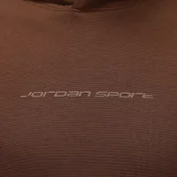 Nike Jordan Sport Hoop Fleece мужские Dri-FIT Pullover Толстовка с капюшоном цвет коричневый