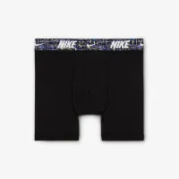Nike Dri-FIT Micro Print Big детские трусы (3 пары) цвет фиолетовый